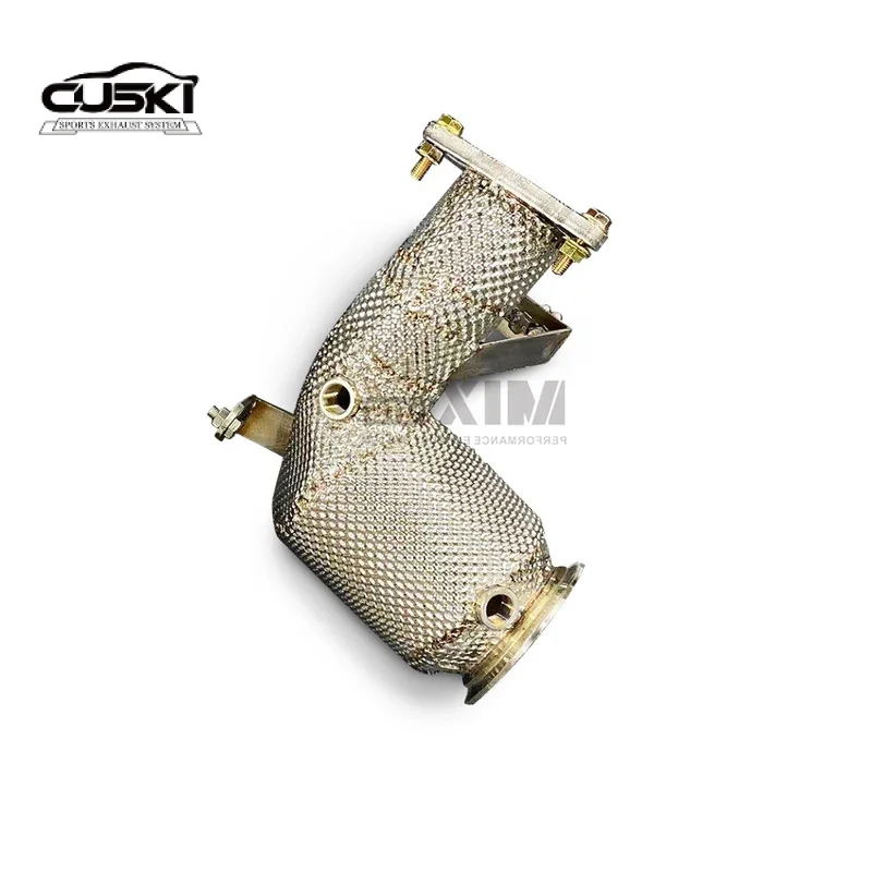 High Flow Stainless Steel Automotive Exhaust Downpipe for Lotus Emira 2.0T 2021-2023 Car Accessories Exhaust Modification system
High Flow Stainless Steel Automotive Exhaust Downpipe for Lotus Emira 2.0T 2021-2023 Car Accessories Exhaust Modification system