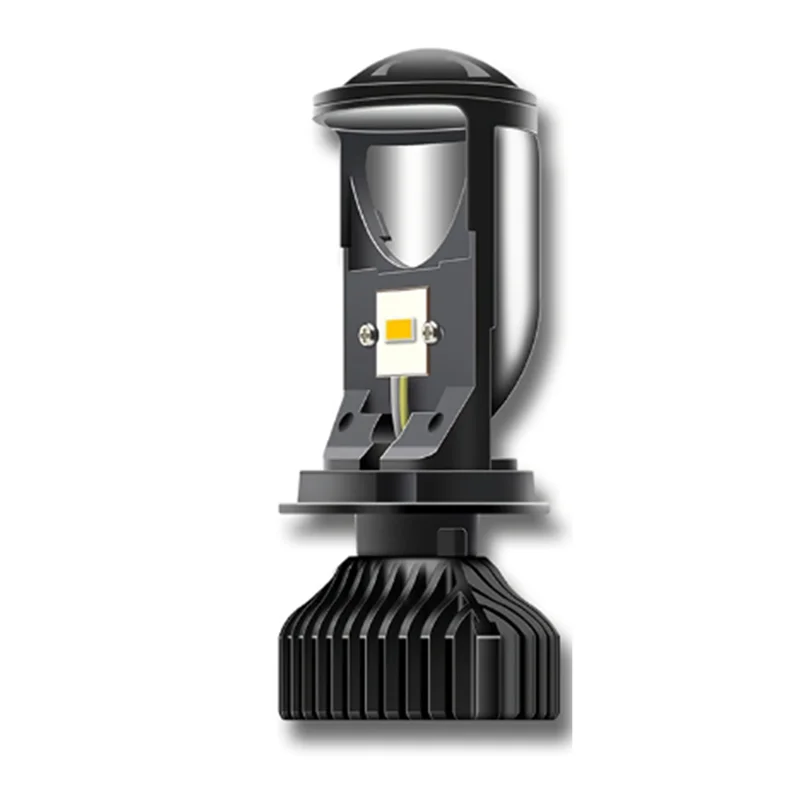 -WSFS Dual Lens Car LED Headlight Brightness Far Near Light Conversion H4 Headlight
-WSFS Dual Lens Car LED Headlight Brightness Far Near Light Conversion H4 Headlight