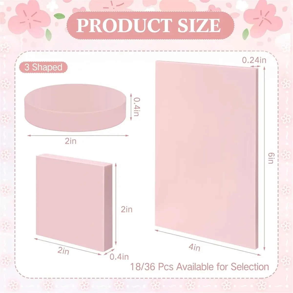 Y69A 21 Pcs Rubber Stamp Carving Blocks Linoleum Blocks 4"X6" and 2"X2" Round Square Rectangle Block Carving Kit for DIY A
Y69A 21 Pcs Rubber Stamp Carving Blocks Linoleum Blocks 4"X6" and 2"X2" Round Square Rectangle Block Carving Kit for DIY A