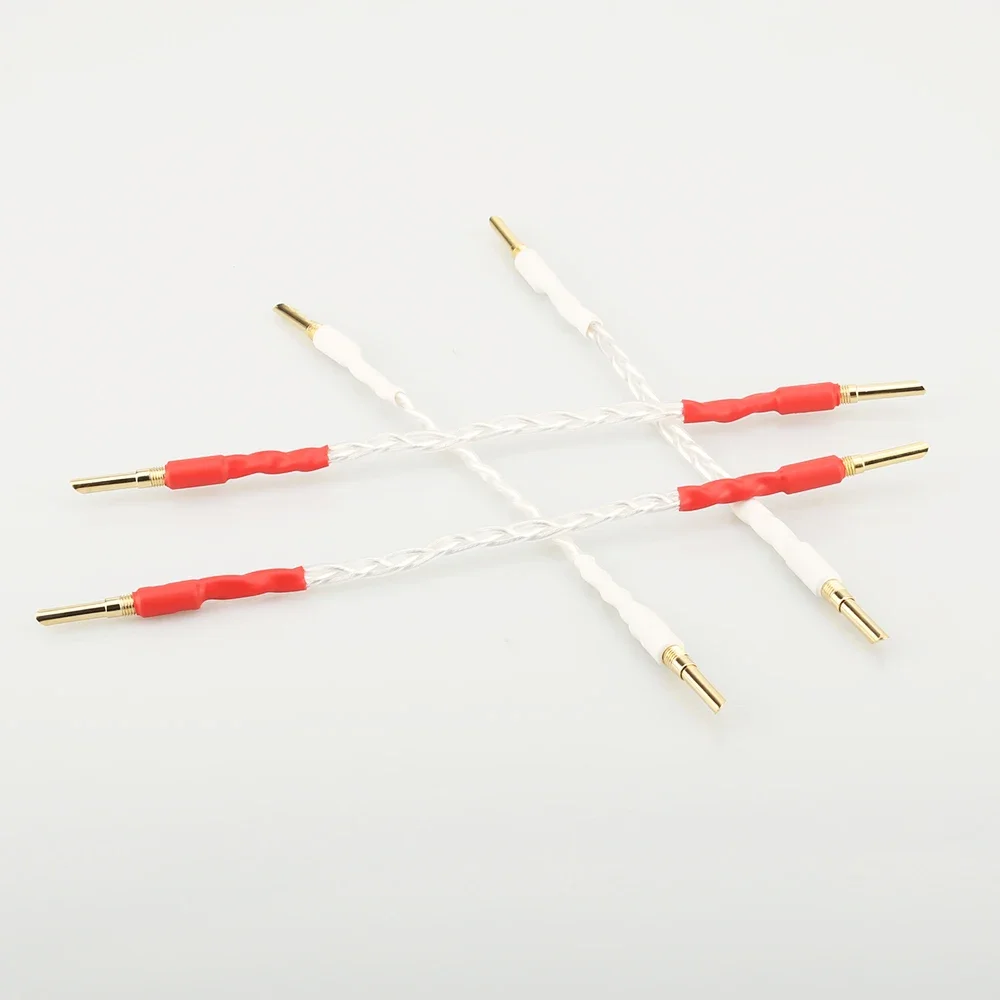 Audiocrast Silver Plated JUMPER LINKS Performance Speaker Cable 4 x 20cm Banana Plugs
Audiocrast Silver Plated JUMPER LINKS Performance Speaker Cable 4 x 20cm Banana Plugs
