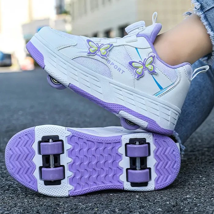 Кроссовки на четырех колесах для мальчиков и девочек, повседневная обувь для прогулок на улице, спортивные роликовые кроссовки с регулируемым размером, детские кроссовки для девочек.
Кроссовки на четырех колесах для мальчиков и девочек, повседневная обувь для прогулок на улице, спортивные роликовые кроссовки с регулируемым размером, детские кроссовки для девочек.