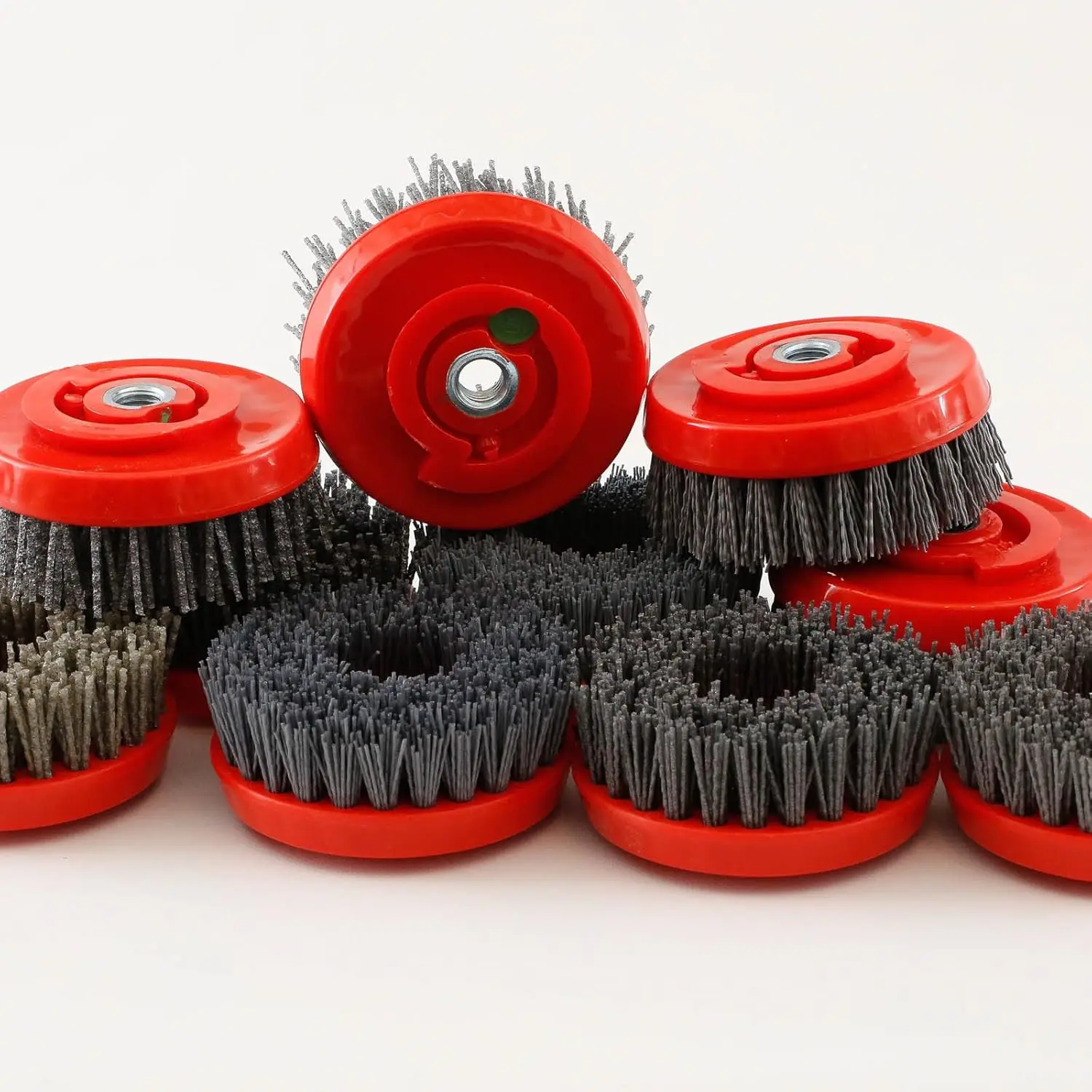 4" Antiquing Silicone Carbide Brushes 7 Piece Grit 36 to Grit 500 Granite Stone Marble 5/8-11 Thread stone texture work with wet polisher or hand held grinder stone repair care
4" Antiquing Silicone Carbide Brushes 7 Piece Grit 36 to Grit 500 Granite Stone Marble 5/8-11 Thread stone texture work with wet polisher or hand held grinder stone repair care