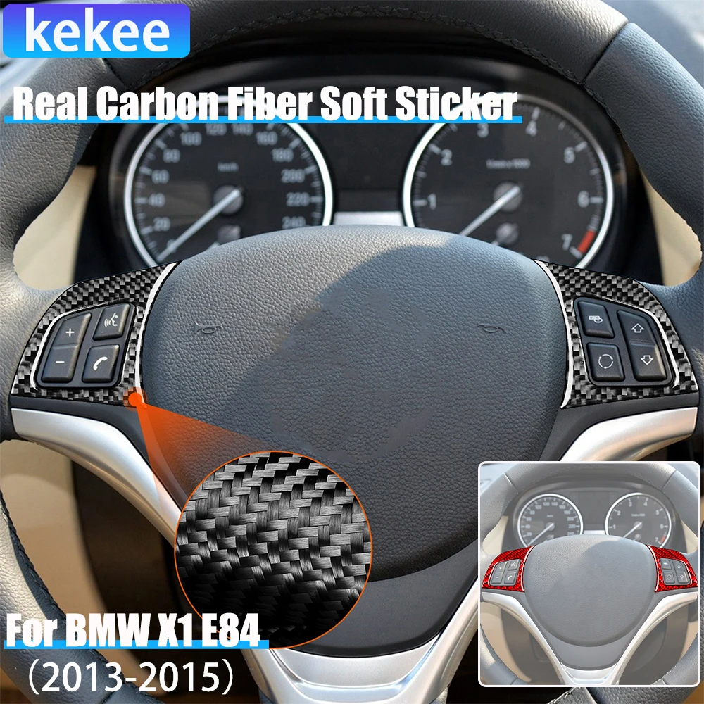 Real Carbon Fiber Car Accessories Driver Wheel Button Panel Decorative Interior Cover Soft Sticker For BMW X1 E84 2013 2014 2015
Real Carbon Fiber Car Accessories Driver Wheel Button Panel Decorative Interior Cover Soft Sticker For BMW X1 E84 2013 2014 2015