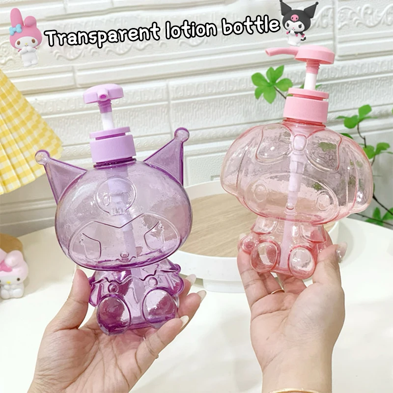 Прозрачная бутылка для мыла с блестками Hello Kitty, 500 мл, милая бутылка для шампуня, душа, молока Kuromi Melody, бутылка для хранения лосьона
Прозрачная бутылка для мыла с блестками Hello Kitty, 500 мл, милая бутылка для шампуня, душа, молока Kuromi Melody, бутылка для хранения лосьона