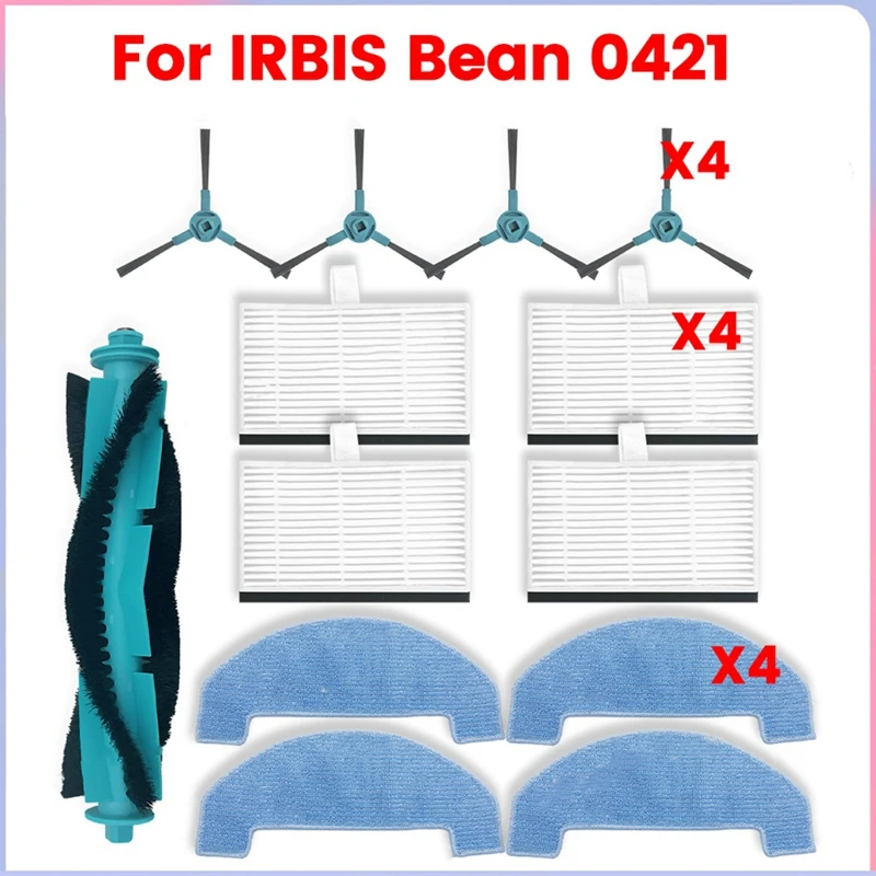 ABUD-для IRBIS Bean 0421, вакуумные детали, основной ролик, боковая щетка, фильтр Hepa, аксессуары для швабры
ABUD-для IRBIS Bean 0421, вакуумные детали, основной ролик, боковая щетка, фильтр Hepa, аксессуары для швабры