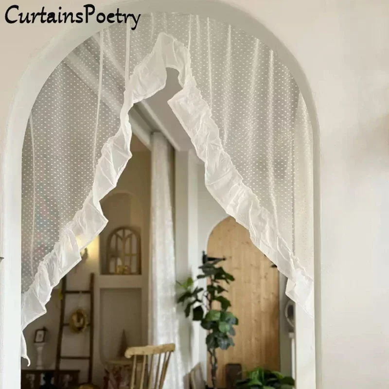 1 Panel Lace Sheer Curtain Valance Floral Embroidered Swag Curtains Valance Tiers for Doorway Kitchen Bathroom Window Rod Pocket
1 Panel Lace Sheer Curtain Valance Floral Embroidered Swag Curtains Valance Tiers for Doorway Kitchen Bathroom Window Rod Pocket
