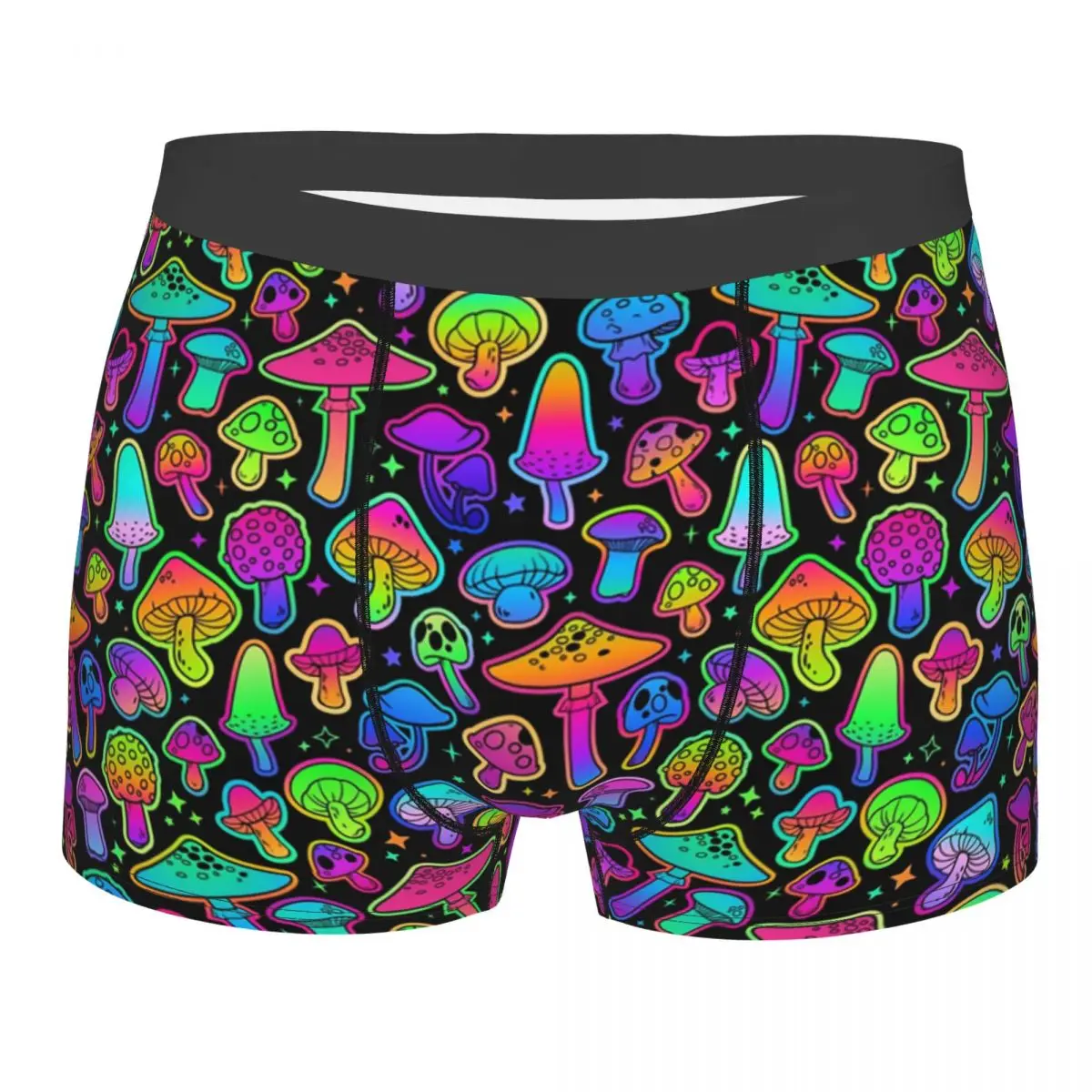 Fashion Psychedelic Magic Rainbow Mushrooms Boxers Shorts Underpants Men's Breathbale Briefs Underwear
Fashion Psychedelic Magic Rainbow Mushrooms Boxers Shorts Underpants Men's Breathbale Briefs Underwear