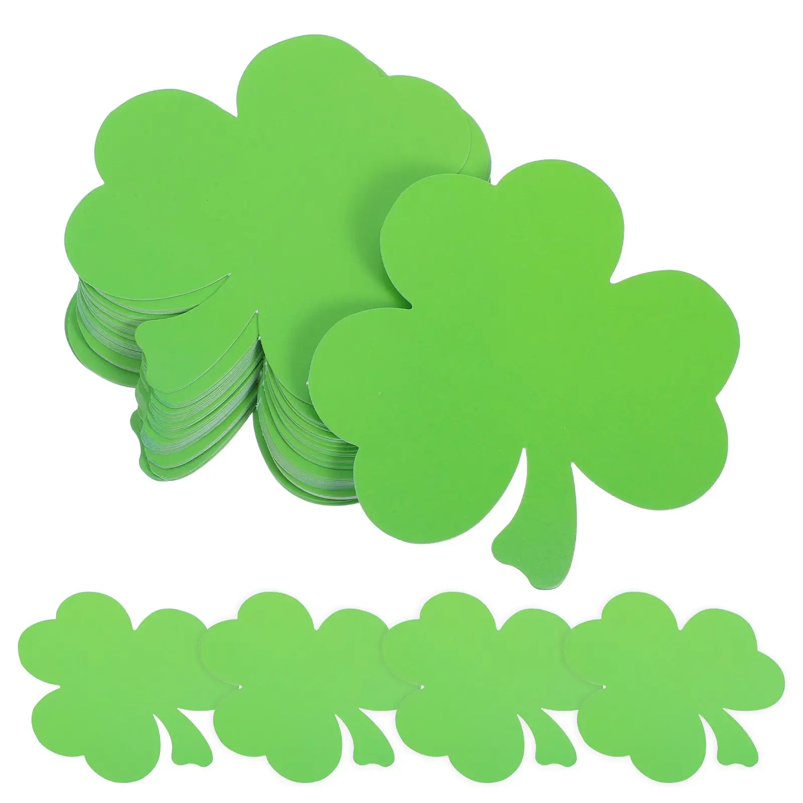 40 Pcs Decoupage Bulletin Board Decor Paper Shamrock Cutouts St. Patrick's Day Sticker
40 Pcs Decoupage Bulletin Board Decor Paper Shamrock Cutouts St. Patrick's Day Sticker