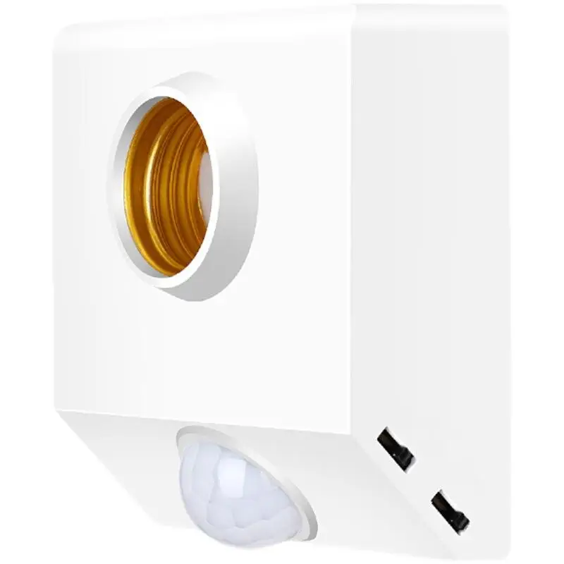 E27 LED 220V 110V Interface PIR Motion Sensor Switch Human Body Sensor Lamp Holder for Home Lighting Corridor Stairs Room
E27 LED 220V 110V Interface PIR Motion Sensor Switch Human Body Sensor Lamp Holder for Home Lighting Corridor Stairs Room