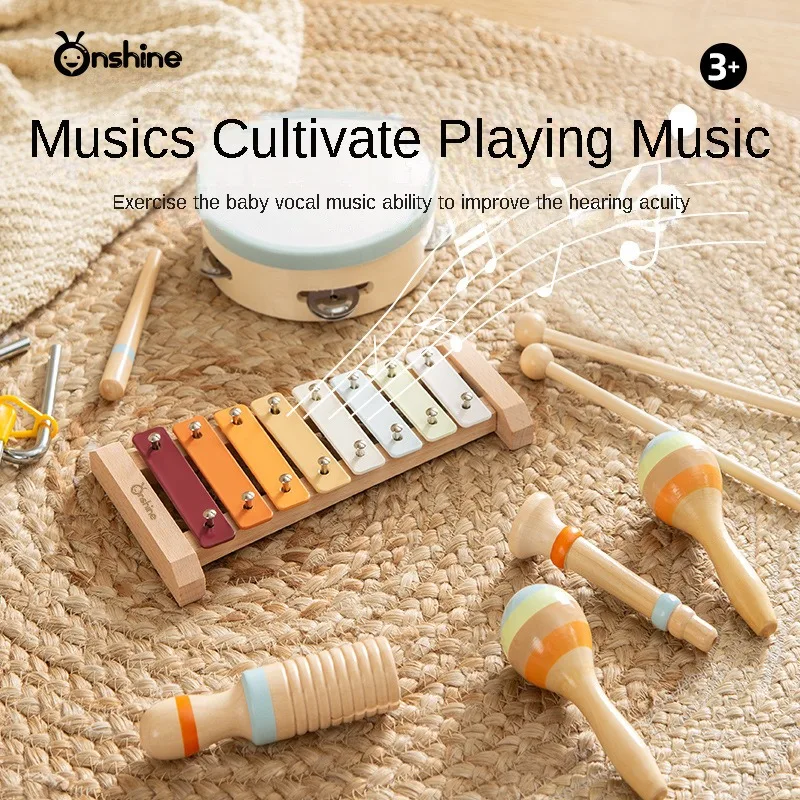 Onshine Musical Instrument Set Orff Instruments Children Wooden Multifunctional Percussion Musical Keyboard Educational Toy 3Y+
Onshine Musical Instrument Set Orff Instruments Children Wooden Multifunctional Percussion Musical Keyboard Educational Toy 3Y+