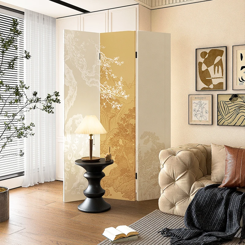 Screen partition living room bedroom block home folding mobile simple new Chinese decorative landscape background folding screen
Screen partition living room bedroom block home folding mobile simple new Chinese decorative landscape background folding screen
