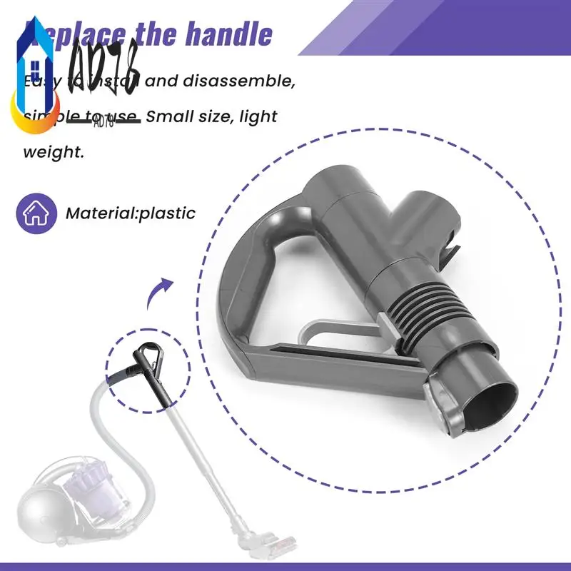 AD78-Replacement Handle For Dyson Vacuum Cleaners Compatible Handle For Dyson DC19 DC23 DC26 DC29 DC32 DC36 DC37 Spare Parts
AD78-Replacement Handle For Dyson Vacuum Cleaners Compatible Handle For Dyson DC19 DC23 DC26 DC29 DC32 DC36 DC37 Spare Parts
