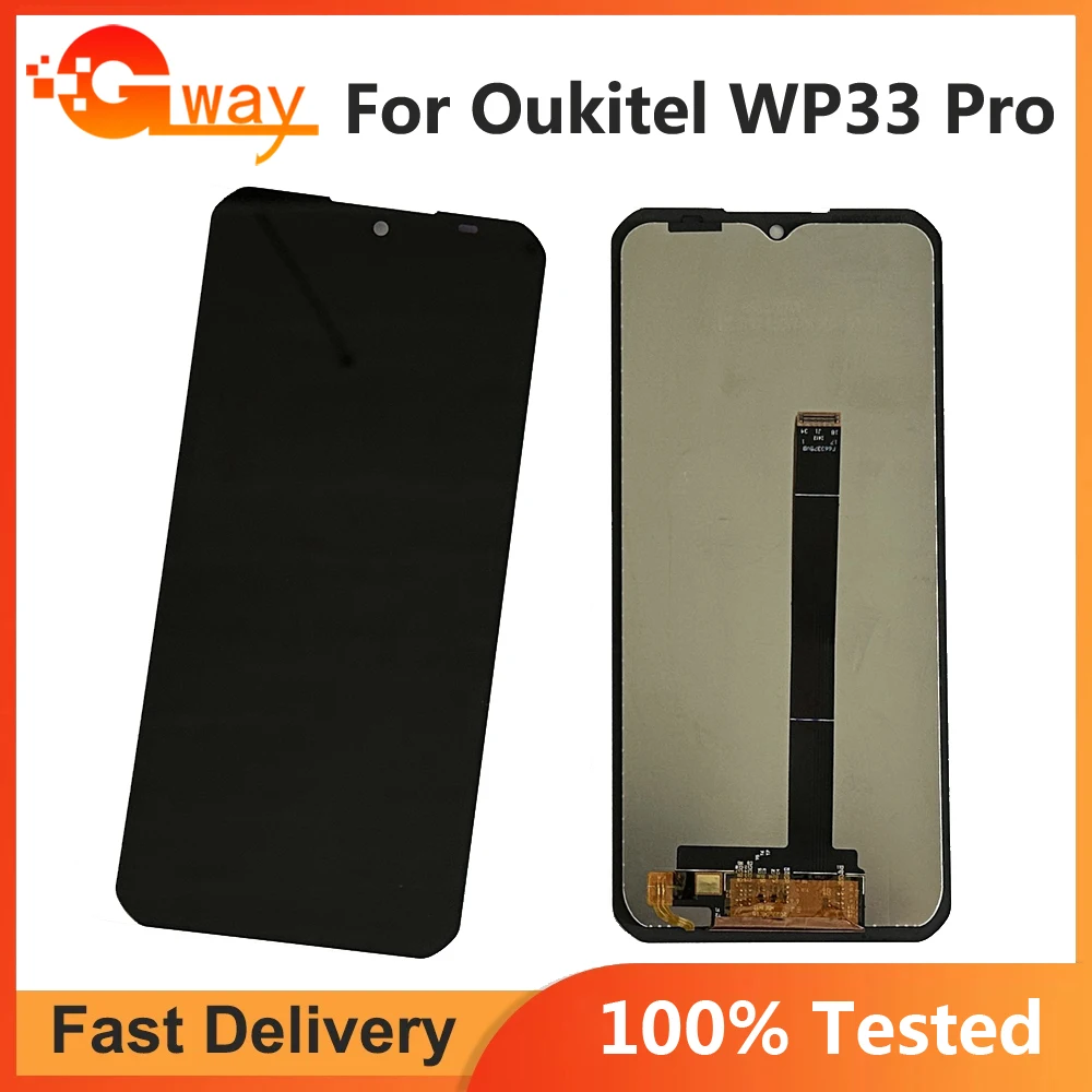 Original Tested For OUKITEL WP33 Pro CD Display Touch Screen Digitizer Assembly 100% Work OUKITEL WP33Pro LCD Sensor Parts
Original Tested For OUKITEL WP33 Pro CD Display Touch Screen Digitizer Assembly 100% Work OUKITEL WP33Pro LCD Sensor Parts