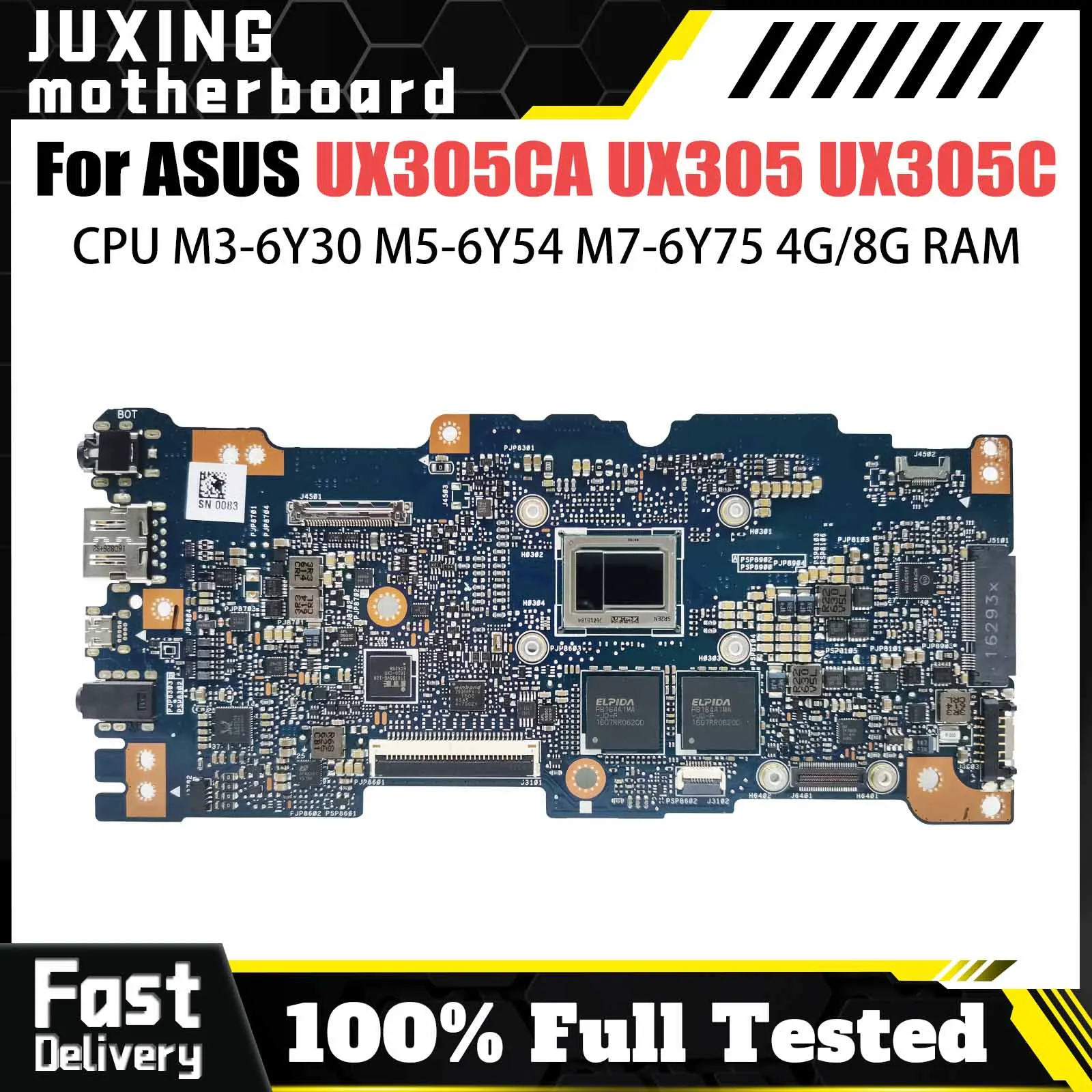 Материнская плата для ASUS Zenbook UX305CA U305CA UX305C, материнская плата для ноутбука M3 M5 M7, RAM-4 ГБ/8 ГБ
Материнская плата для ASUS Zenbook UX305CA U305CA UX305C, материнская плата для ноутбука M3 M5 M7, RAM-4 ГБ/8 ГБ