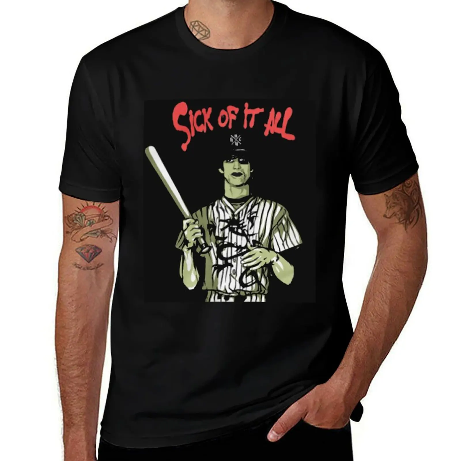 Sick of it all best selling T-Shirt man t shirts graphic man t shirt cotton T-Shirt
Sick of it all best selling T-Shirt man t shirts graphic man t shirt cotton T-Shirt