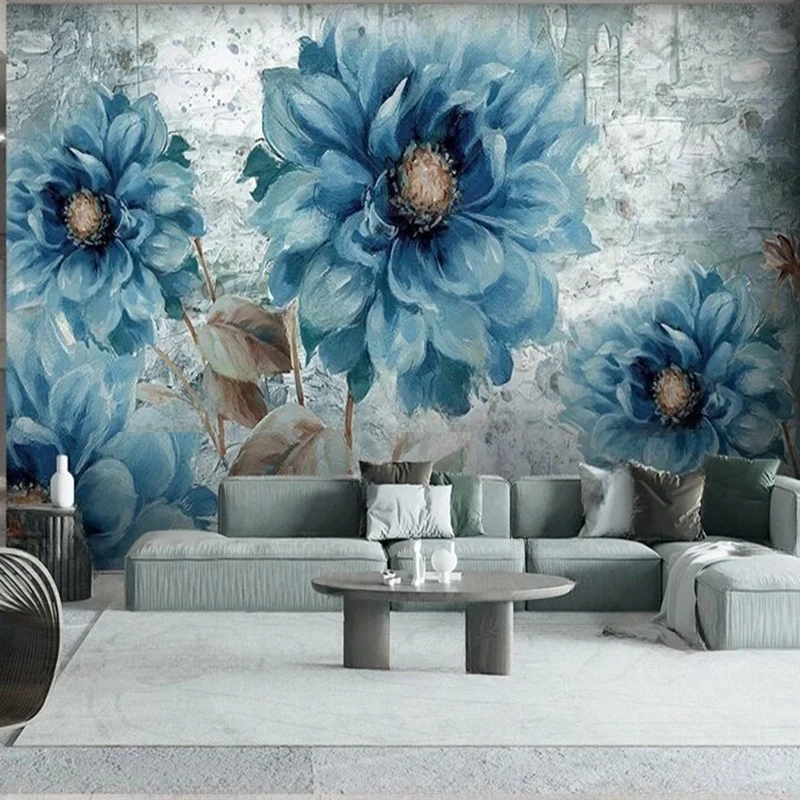 Custom European Style Vintage Floral Oil Painting Mural Wallpaper for Living Room Bedroom Dining Room Home Decor Wall Covering
Custom European Style Vintage Floral Oil Painting Mural Wallpaper for Living Room Bedroom Dining Room Home Decor Wall Covering