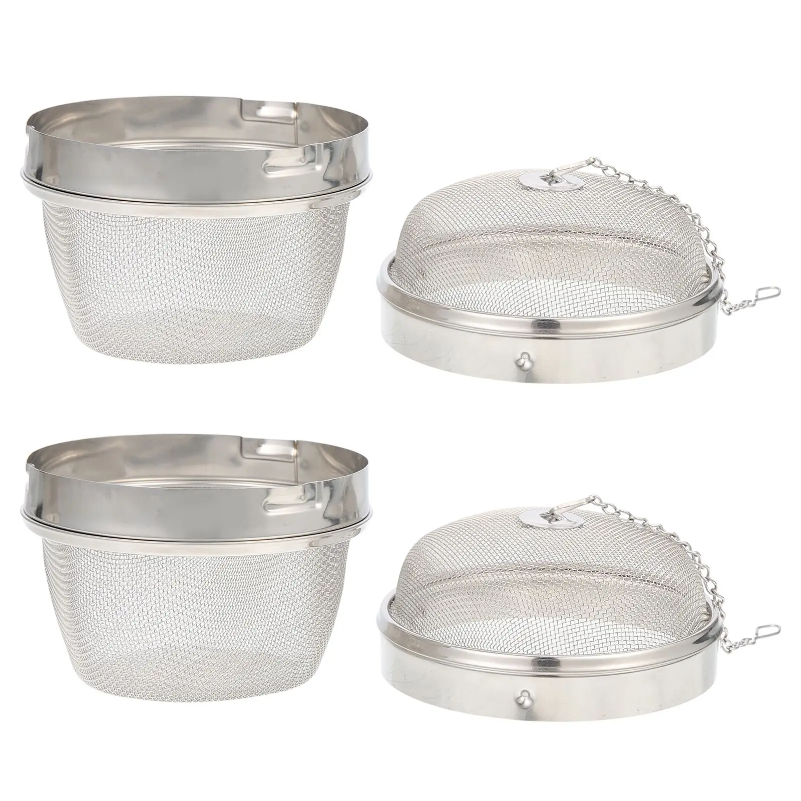 2Pcs Stainless Steel Tea Infuser Jewelry Washing Basket Watch Cleaning Strainer Balls Kitchen Bar Accessories
2Pcs Stainless Steel Tea Infuser Jewelry Washing Basket Watch Cleaning Strainer Balls Kitchen Bar Accessories