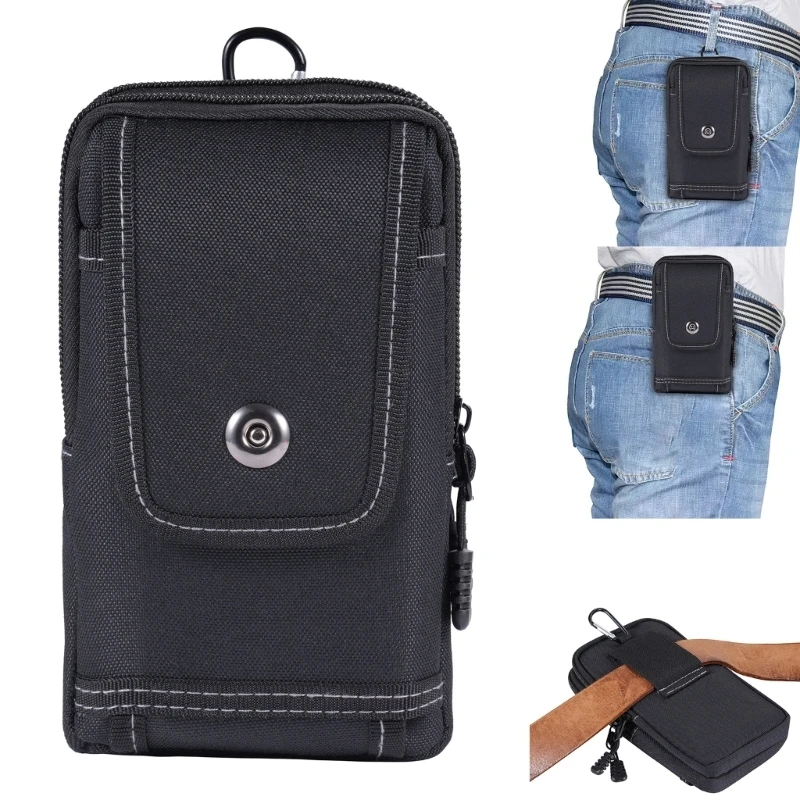 Men Outdoor Waist Bag Mobile Phone Pouch Casual Vintage Oxford Cloth Belt Bum Bag with Hook for Travel Sports Hiking Camping
Men Outdoor Waist Bag Mobile Phone Pouch Casual Vintage Oxford Cloth Belt Bum Bag with Hook for Travel Sports Hiking Camping