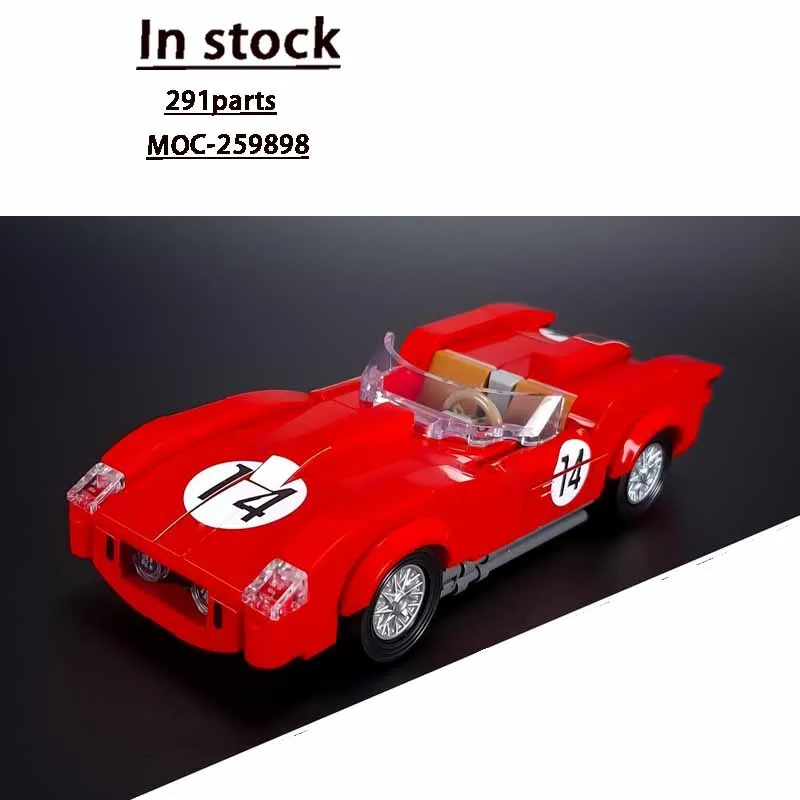MOC-259898 Red New Urban Sports Racing Car Building Block Model291Parts MOC Creative Boys Children's Birthday Christmas Toy Gift
MOC-259898 Red New Urban Sports Racing Car Building Block Model291Parts MOC Creative Boys Children's Birthday Christmas Toy Gift