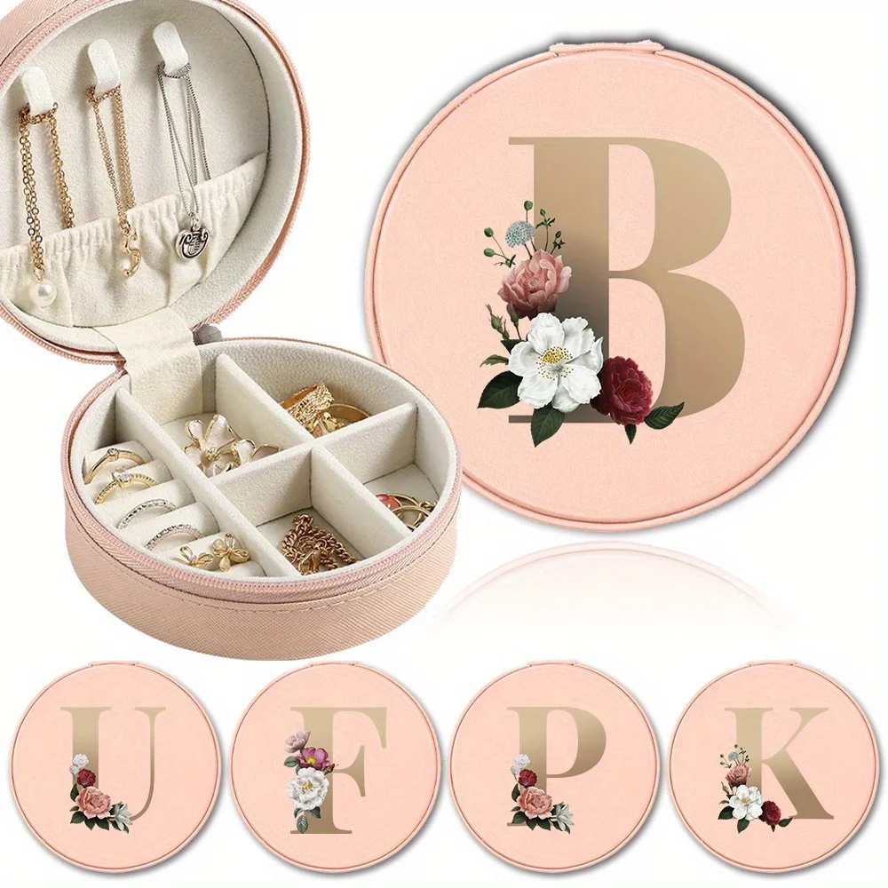 Chic PU Jewelry Organizer Box Travel Cosmetics Storage Bag Jewelry Organizer Utility Gift For Women/Girls Gold Letter Pattern
Chic PU Jewelry Organizer Box Travel Cosmetics Storage Bag Jewelry Organizer Utility Gift For Women/Girls Gold Letter Pattern