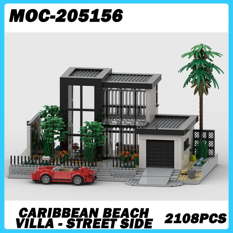 MOC-205156 Caribbean Beach Villa Red Sports Car - Street Side Assembly Particle Building Blocks Toy Assembly Building Blocks
MOC-205156 Caribbean Beach Villa Red Sports Car - Street Side Assembly Particle Building Blocks Toy Assembly Building Blocks