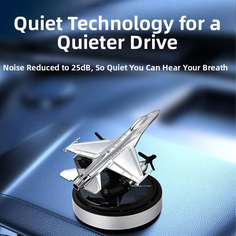 Solar-powered F16 Fighter Jet Car Air Freshener, Rotates When Exposed To Light, Long-lasting Fragrance, Car Decoration
Solar-powered F16 Fighter Jet Car Air Freshener, Rotates When Exposed To Light, Long-lasting Fragrance, Car Decoration