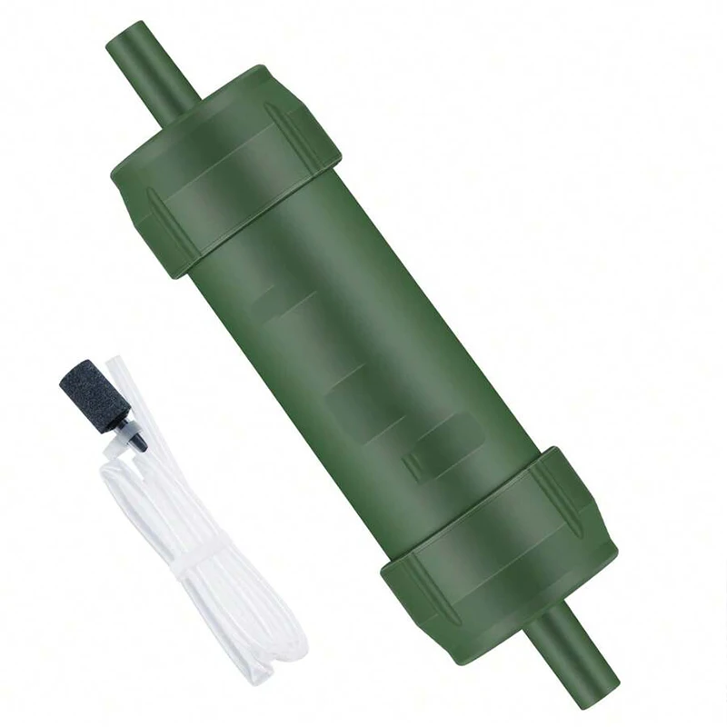1pc Camping Purification Water Filter Straw TUP Outdoor Mini Carbon Fiber Water Bag for Survival Or Emergency Supplies
1pc Camping Purification Water Filter Straw TUP Outdoor Mini Carbon Fiber Water Bag for Survival Or Emergency Supplies