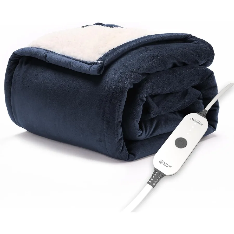 Royal Mink Sherpa Admiral Blue Heated Personal Throw/ Blanket Cozy-Warm Adjustable Heat Settings
Royal Mink Sherpa Admiral Blue Heated Personal Throw/ Blanket Cozy-Warm Adjustable Heat Settings