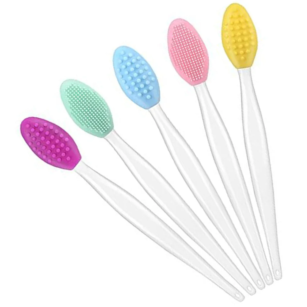 5 Pcs Face for Cleansing and Exfoliating Double-sided Lip Brush Facial Tools Exfoliate Mini Stick Silica Gel Scrub Exfoliator
5 Pcs Face for Cleansing and Exfoliating Double-sided Lip Brush Facial Tools Exfoliate Mini Stick Silica Gel Scrub Exfoliator