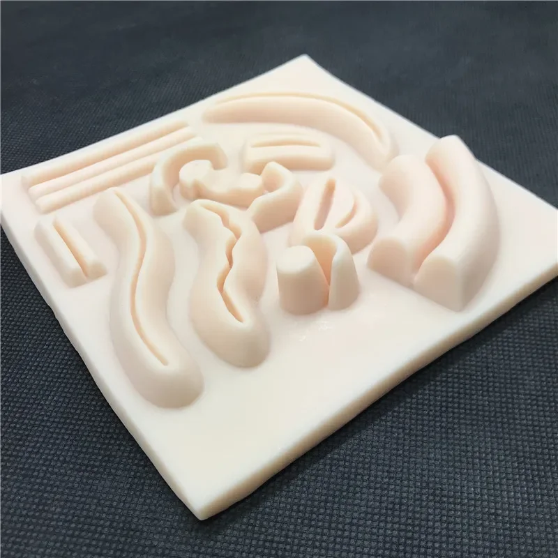 Surgical Training Skin Suture Pad Laparoscopic Simulation Stitching 3D Silicone dental Module
Surgical Training Skin Suture Pad Laparoscopic Simulation Stitching 3D Silicone dental Module