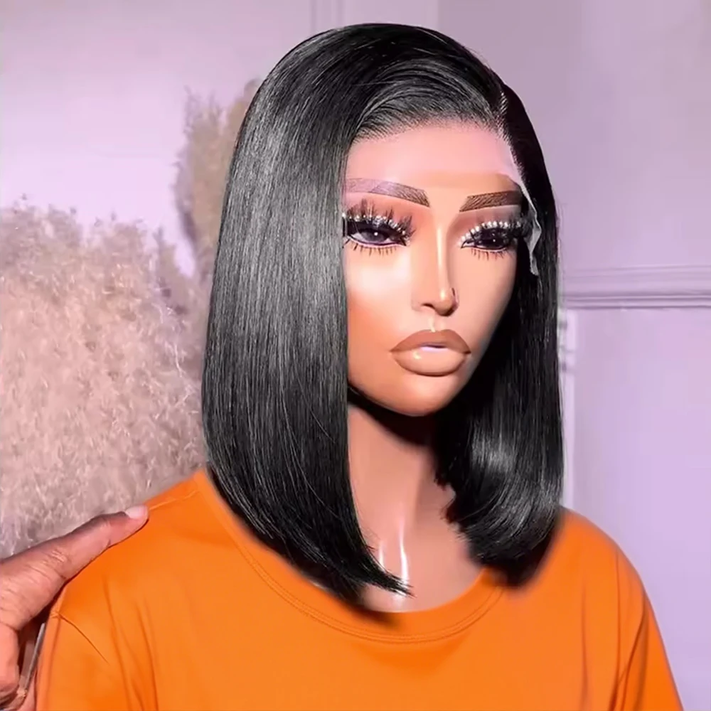 Vietnamese Braided 100% Human Hair Short Bob Wigs 13x6 Lace Frontal Wigs Glueless Bone Straight HD 13x4 Lace Front Wig On Sale
Vietnamese Braided 100% Human Hair Short Bob Wigs 13x6 Lace Frontal Wigs Glueless Bone Straight HD 13x4 Lace Front Wig On Sale
