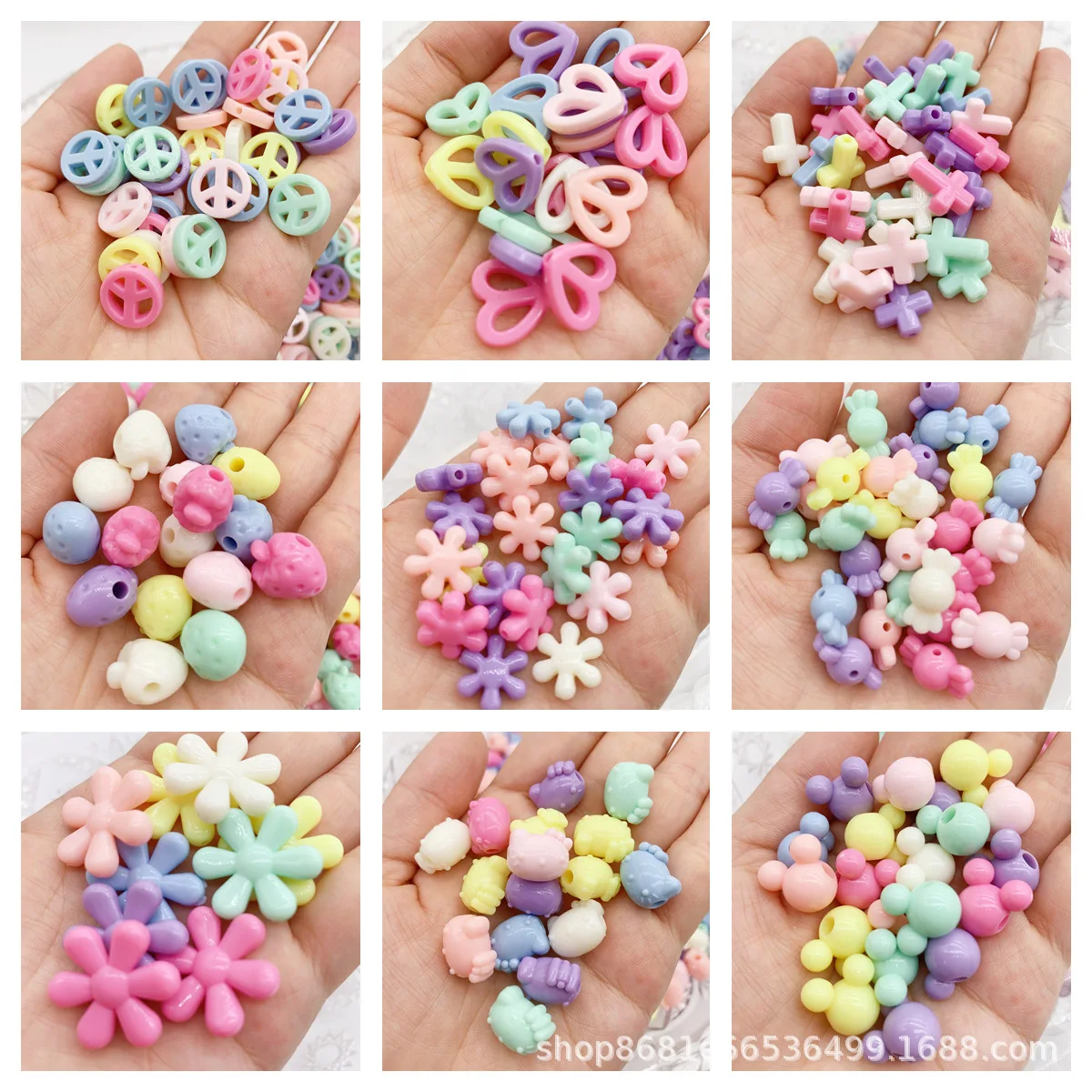 Wholesale 500g Acrylic Makaron Colorful Animal Fruit Sweet DIY Handmade Material Bracelet Necklace Making HandCrafts Girls Beads
Wholesale 500g Acrylic Makaron Colorful Animal Fruit Sweet DIY Handmade Material Bracelet Necklace Making HandCrafts Girls Beads