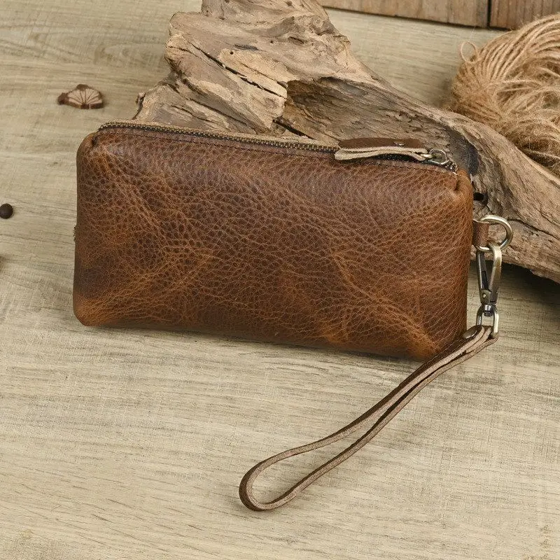 Retro Mad Leather Wallet Portable Versatile Handbag Simple Practical Handheld Casual Real Leather Mobile Phone Bag
Retro Mad Leather Wallet Portable Versatile Handbag Simple Practical Handheld Casual Real Leather Mobile Phone Bag