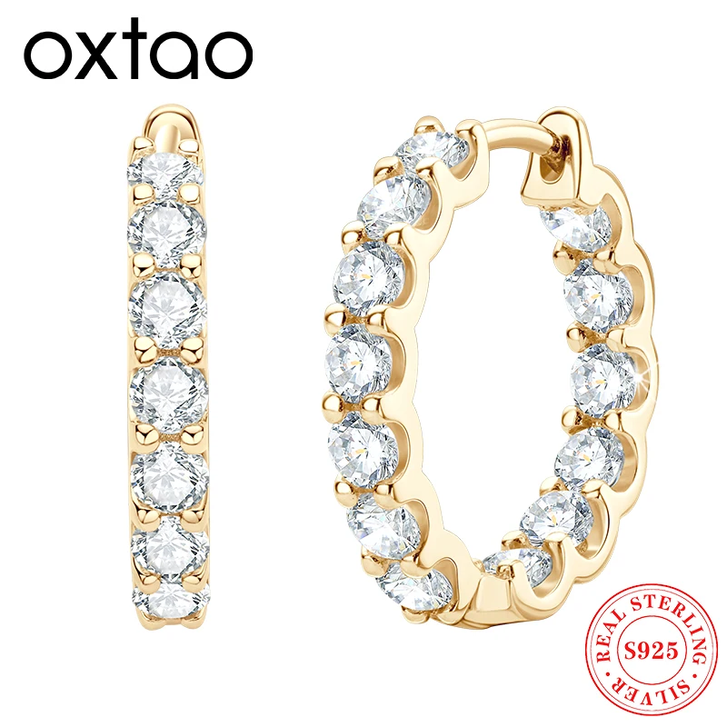 Женские серьги-кольца XOATO с покрытием из 14-каратного золота, 3 мм, цвет D, стерлинговое серебро 925 пробы, женские серьги-обнимашки с муассанитом и бриллиантами, ювелирные изделия 
Женские серьги-кольца XOATO с покрытием из 14-каратного золота, 3 мм, цвет D, стерлинговое серебро 925 пробы, женские серьги-обнимашки с муассанитом и бриллиантами, ювелирные изделия