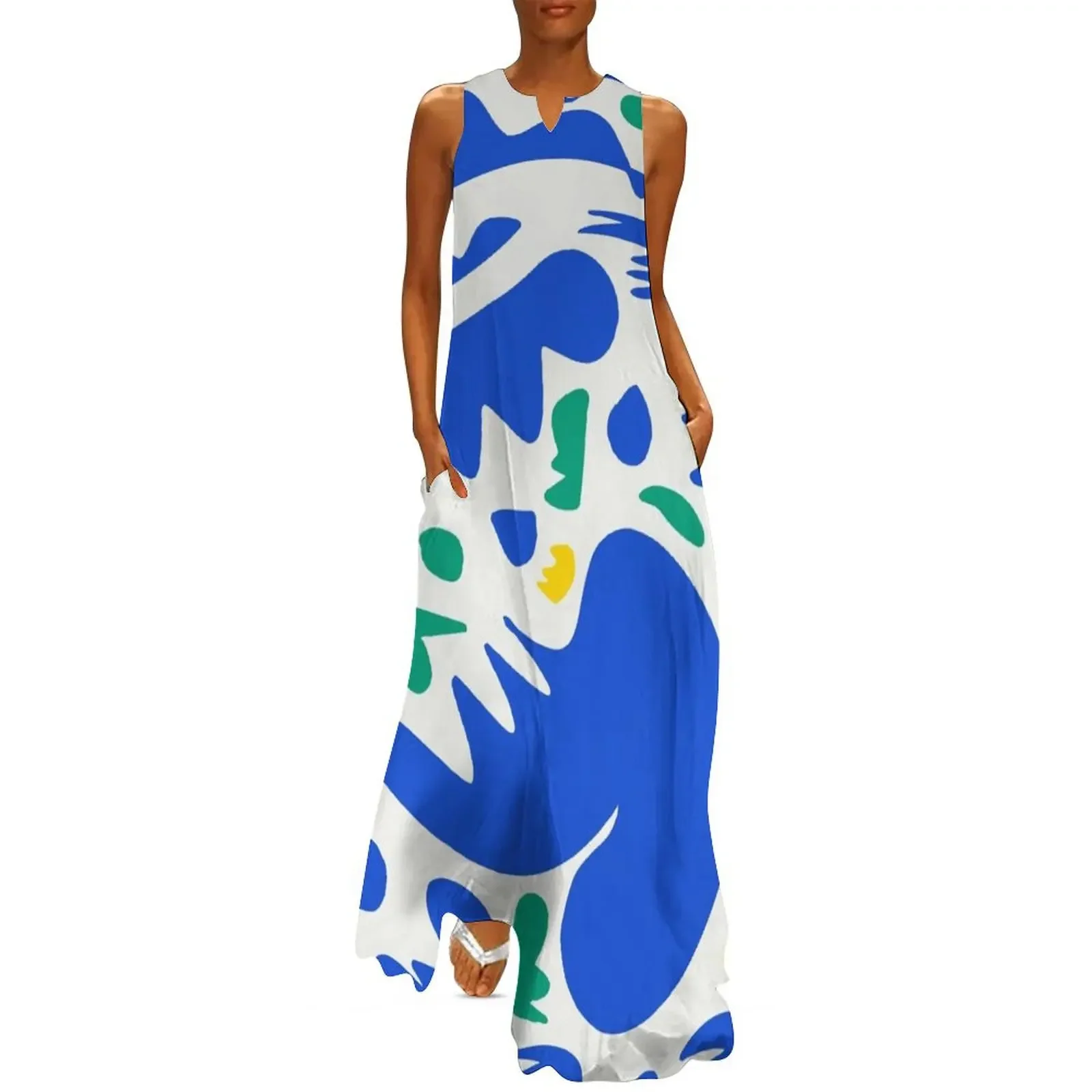 Abstract Blue Life Shapes Pattern Long Dress long dress women summer Dresses gala Long dress
Abstract Blue Life Shapes Pattern Long Dress long dress women summer Dresses gala Long dress