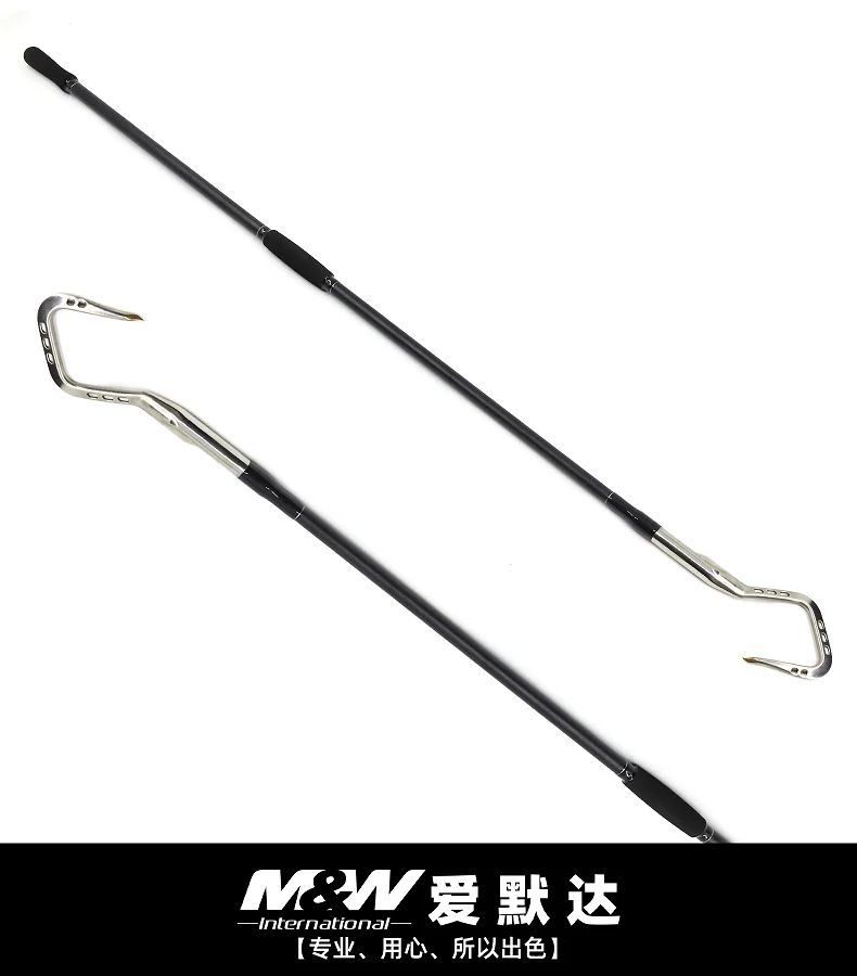 Max drag 200kgs OEM carbon handle 316 Stainless Steel Factory Hook Gaff 1.5m 1.7m 2m Big Fish Fishing Tools & Accessories
Max drag 200kgs OEM carbon handle 316 Stainless Steel Factory Hook Gaff 1.5m 1.7m 2m Big Fish Fishing Tools & Accessories
