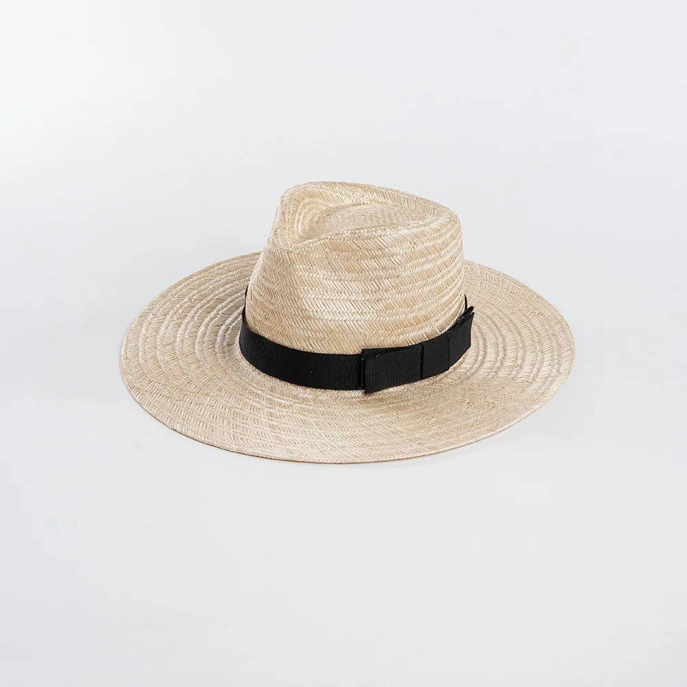 Casual Handwoven St Sun Hat Outdoor Beach Faionable Knot Jute Jazz Cap Youth Travel Summer Wide Brim Hat 
Casual Handwoven St Sun Hat Outdoor Beach Faionable Knot Jute Jazz Cap Youth Travel Summer Wide Brim Hat