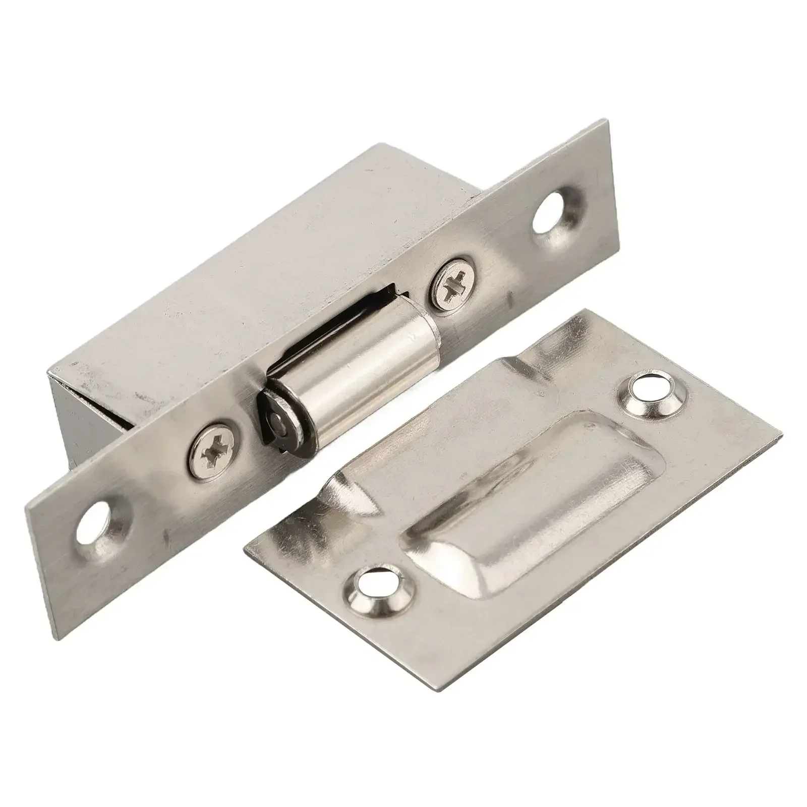 Invisible Door Lock Stainless Steel Door Latches Invisible Roller Catch Door Top Bead Wooden Door Stops Furniture Hardware
Invisible Door Lock Stainless Steel Door Latches Invisible Roller Catch Door Top Bead Wooden Door Stops Furniture Hardware