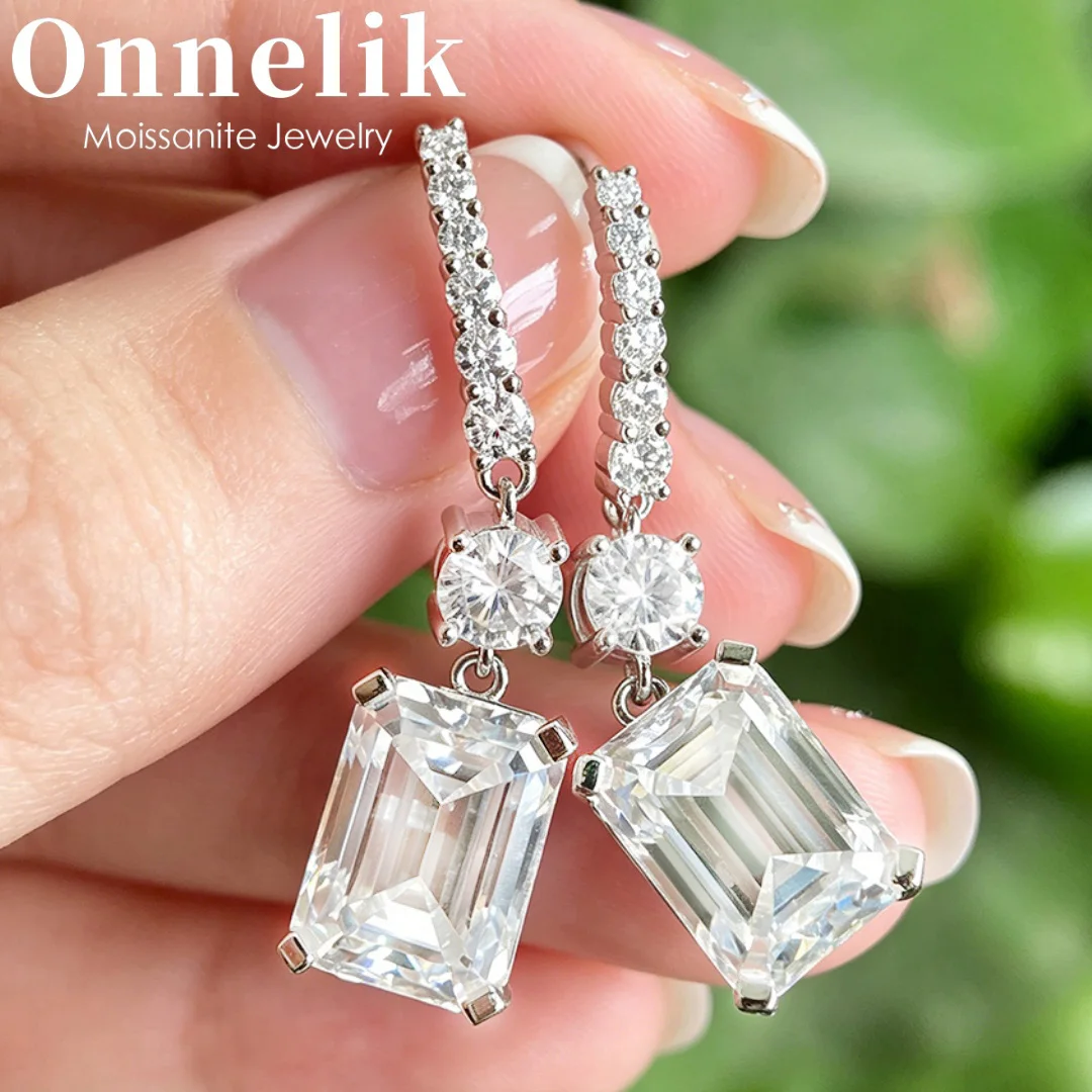 Onnelik S925 Sterling Silver 4.5CT Multi-Shape Moissanite Earrings with Certificate Round/Emerald Cut Halo Pendant Fine Jewelry
Onnelik S925 Sterling Silver 4.5CT Multi-Shape Moissanite Earrings with Certificate Round/Emerald Cut Halo Pendant Fine Jewelry