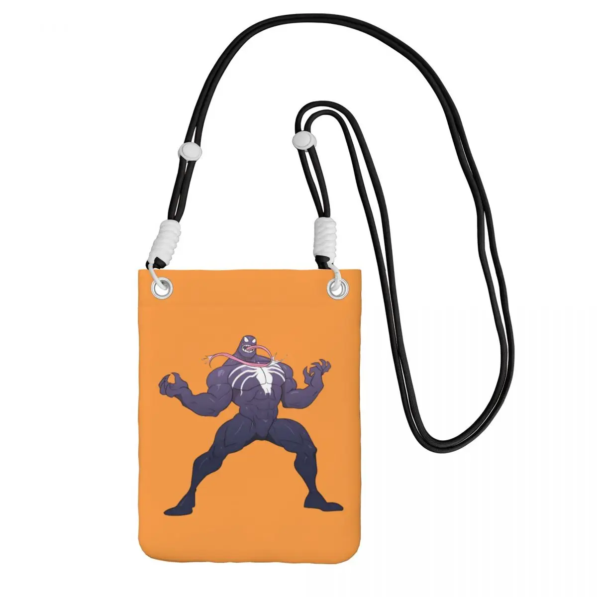 Custom Venom Mobile Phone Bag for Travel Hiking Men Women Superhero Comics Small Crossbody Purse Smart Phone Wallet With Strap 
Custom Venom Mobile Phone Bag for Travel Hiking Men Women Superhero Comics Small Crossbody Purse Smart Phone Wallet With Strap