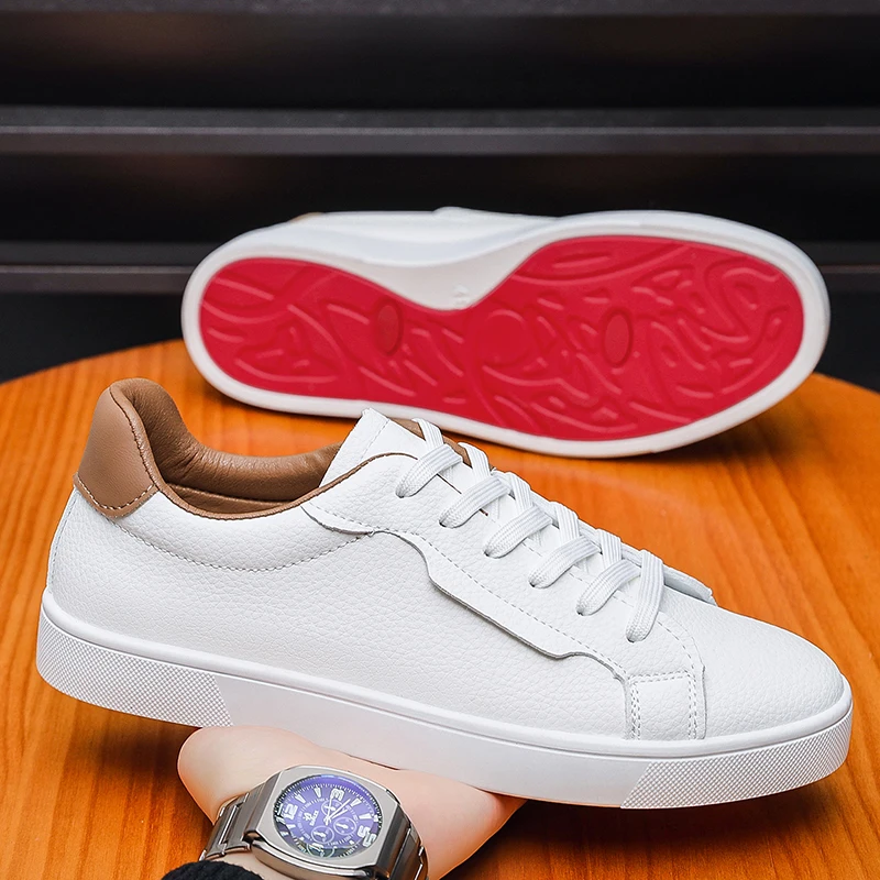 Leather Men's Sports Shoes - Casual Style, Breathable Men's Shoes, Anti-slip and Comfortable, Men's Casual Sneakers
Leather Men's Sports Shoes - Casual Style, Breathable Men's Shoes, Anti-slip and Comfortable, Men's Casual Sneakers