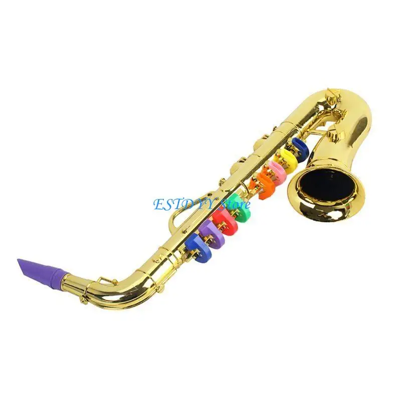 G6DE Saxophone Toy for Kids with 8 Colored Keys, Kids Musical Instruments Ages 6-12, Plastic Saxophone Trumpet Musical Gift
G6DE Saxophone Toy for Kids with 8 Colored Keys, Kids Musical Instruments Ages 6-12, Plastic Saxophone Trumpet Musical Gift