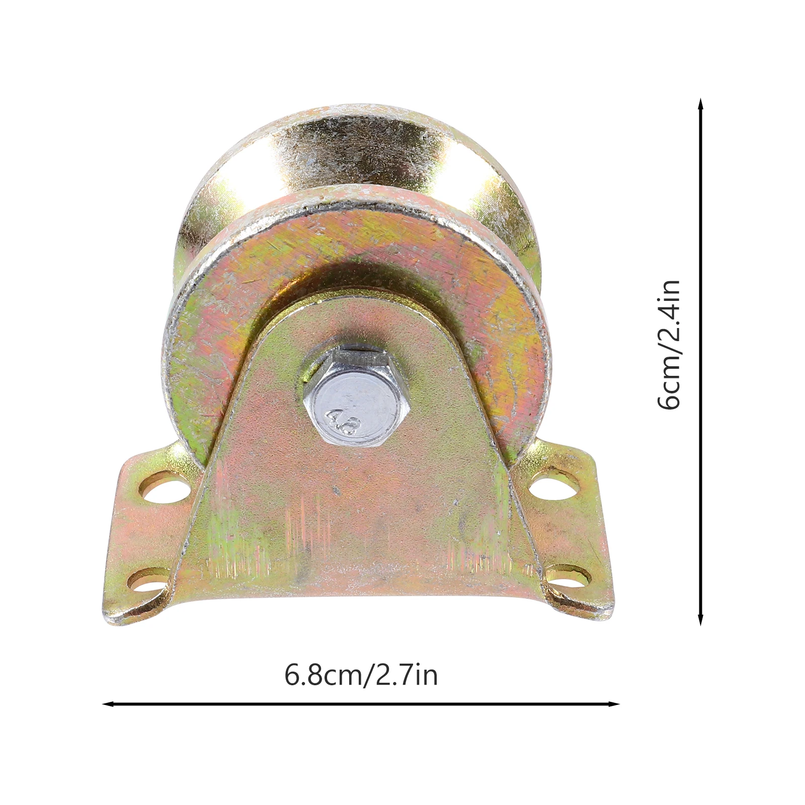 2 Pcs Track Wheels Rollers Sliding Gate Shutter Doors Steel Hardware Replacement
2 Pcs Track Wheels Rollers Sliding Gate Shutter Doors Steel Hardware Replacement