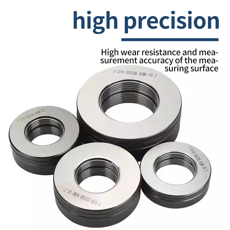 High-Quality ACME ACME Metric Rib High-Quality Wholesale Ring Gauge Measuring Tool 2G ACME 1/4 5/16 3/8 7/16 1/2 5/8 3/4 7/8
High-Quality ACME ACME Metric Rib High-Quality Wholesale Ring Gauge Measuring Tool 2G ACME 1/4 5/16 3/8 7/16 1/2 5/8 3/4 7/8
