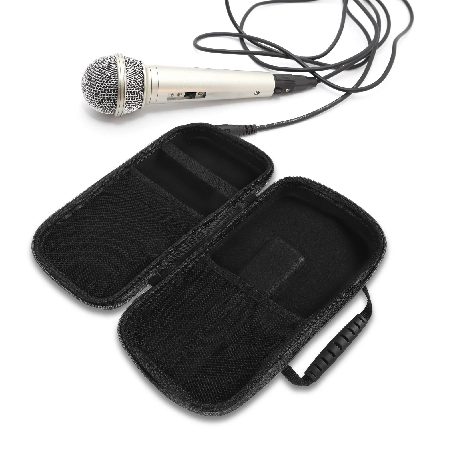 Wireless Microphone Storage Bag Portable Mic Case Eva Carrier Pouch Dustproof Shockproof Hard EVA Material Outdoor Travel
Wireless Microphone Storage Bag Portable Mic Case Eva Carrier Pouch Dustproof Shockproof Hard EVA Material Outdoor Travel