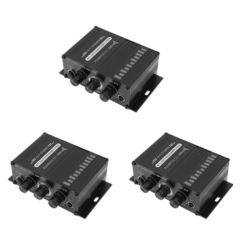 B63B-3X Power Amplifier Audio Karaoke Home Theater Amplifier 2 Channel Class D Amplifier USB/SD AUX Input
B63B-3X Power Amplifier Audio Karaoke Home Theater Amplifier 2 Channel Class D Amplifier USB/SD AUX Input