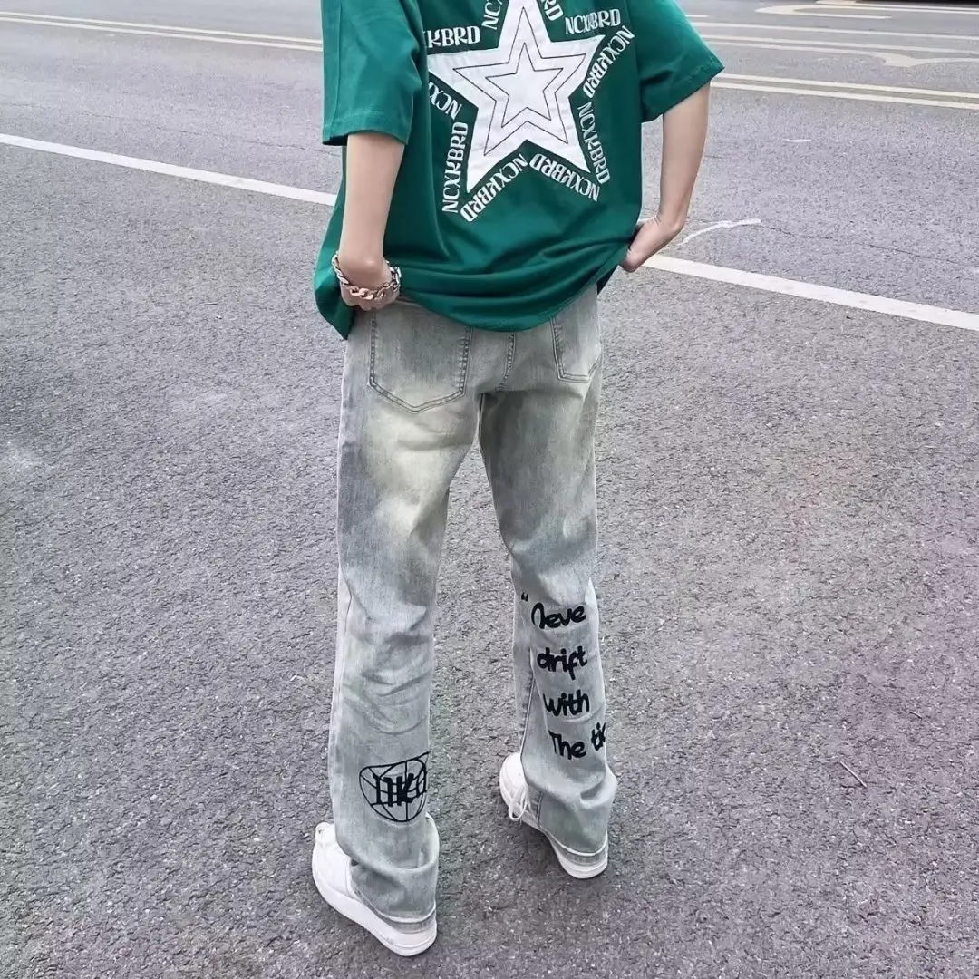 Мужские джинсы Брюки Y2k Модная повседневная уличная одежда Мужские брюки Мешковатые брюки Мужские широкие джинсы Джинсовые шорты Мужская одежда Новинка
Мужские джинсы Брюки Y2k Модная повседневная уличная одежда Мужские брюки Мешковатые брюки Мужские широкие джинсы Джинсовые шорты Мужская одежда Новинка