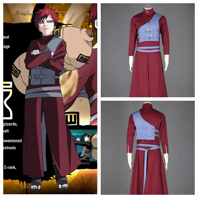 Ainclu free shipping Anime Product anime cosplay ship pu Sabaku no Gaara costume halloween
Ainclu free shipping Anime Product anime cosplay ship pu Sabaku no Gaara costume halloween