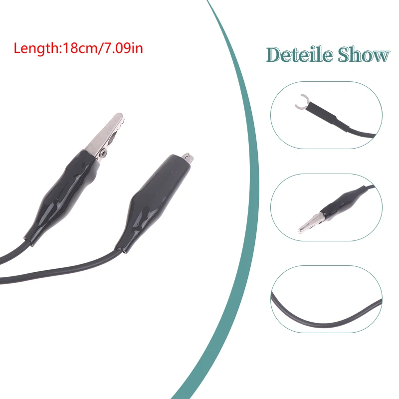 2Pcs/lot Universal Ground Wire Oscilloscope Ground Wire Clip Clectrical Protective Wire Probe For Oscilloscope Probe
2Pcs/lot Universal Ground Wire Oscilloscope Ground Wire Clip Clectrical Protective Wire Probe For Oscilloscope Probe