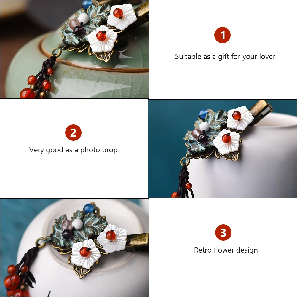 1Pcs Vintage Leaf Design Hair Clip Retro Duckbill Pin for Women Fashion Bangs Clip Lightweight Party Wedding Hair Accessories
1Pcs Vintage Leaf Design Hair Clip Retro Duckbill Pin for Women Fashion Bangs Clip Lightweight Party Wedding Hair Accessories